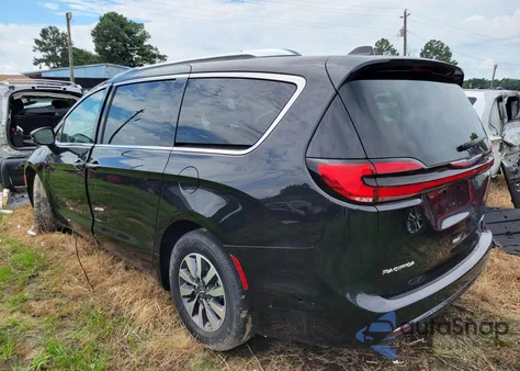 2021 Chrysler Pacifica Hybrid из США, поврежденный, VIN 2C4RC1L73MR591644